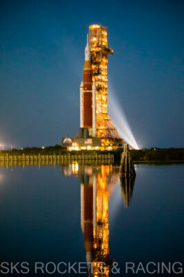 2022 Mar 17th 8x10 Photo NASA SLS Artemis 1 Moon Roll Out VAB Crawler Pad 39B 2