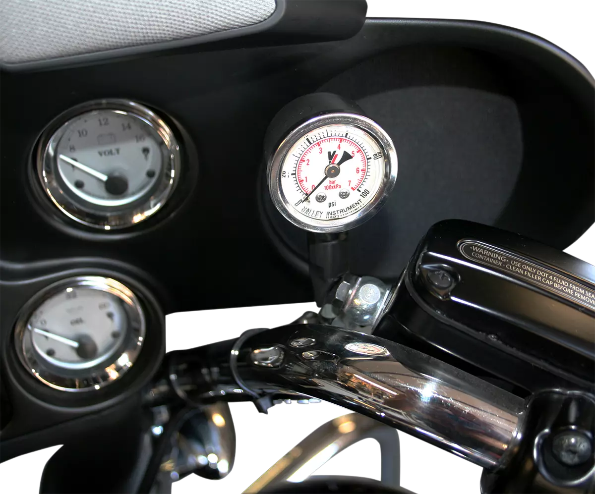 Motorcycle oil sales pressure gauge
