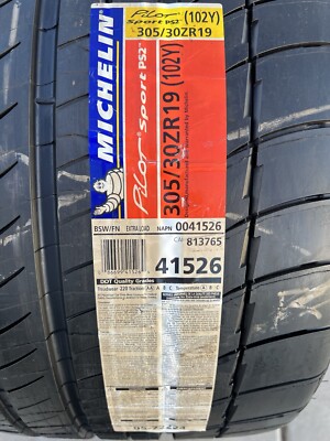ONE BRAND NEW 305/30ZR19 (102Y) Michelin Pilot Sport PS2 N2 ONE BRAND NEW 305/30ZR19 (102Y) Michelin Pilot Sport PS2 N2