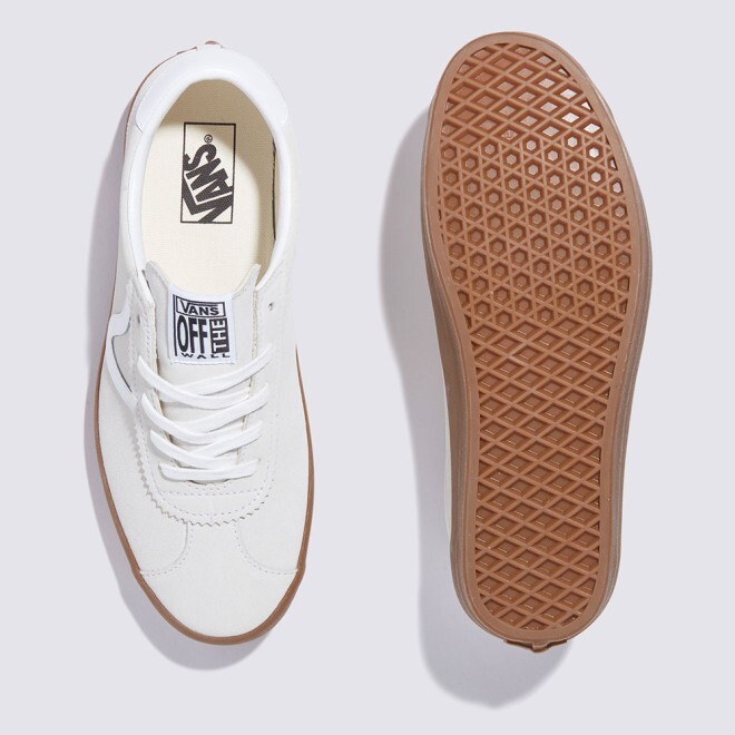 VANS★CLASSIC SPORT ERA★兼用★MARSHMALLOW/TRUE WHITE New Vans Sport Low Marshmallow/White/Gum Sneakers Low-Top