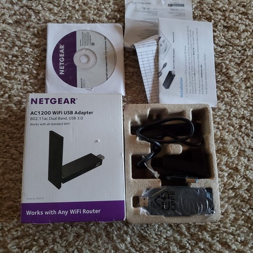NETGEAR AC1200 Dual Band Smart WiFi USB Adapter - A6210100PAS Nowy / Open Box