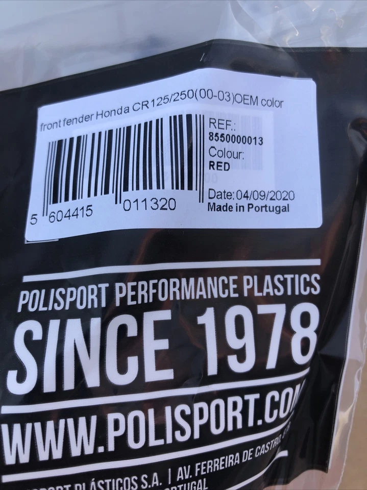 Plásticos para moto de cross Foto 2 de 4