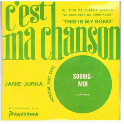 Janie Jurka Cest Ma Chanson Vinyl Single 7inch Panorama