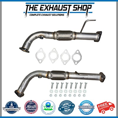 FITS:07-09 Kia Sorento 3.8L|08-09 3.3L Front Flex Pipe Set InStock Ready to Ship