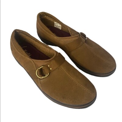 Keds Suede Springy Step Suede Faux Fur Loafers Size