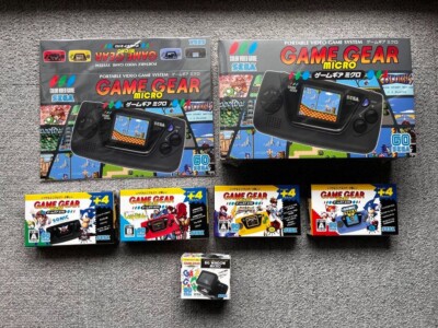 SEGA Game Gear Micro Console 4 Colors Big Window 30th Anniversary