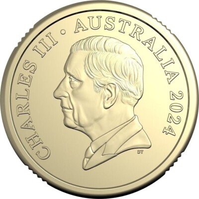 Aboriginal Elder 2024 King Charles Obverse $2 Two Dollar Coin