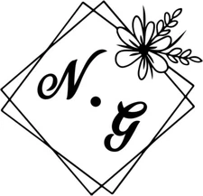 Custom Wedding Couple's Initial Embosser: Personalized Unity Symbol - 1.625 Inch