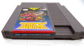 Nes Nintendo WURM Journey to the Center of the Earth Complete w/ manual Tested