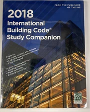 2018 International Building Code Study Companion by ICC (Trade Paperback)