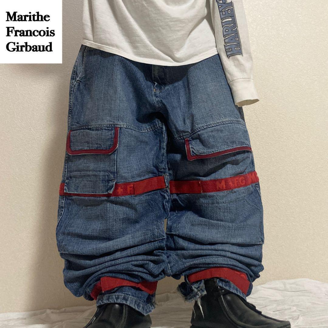 00s Girbaud Shuttle Pants Denim Cargo Baggy Pants MARITHE 00s Girbaud Shuttle Pants Denim Cargo Baggy Pants MARITHE