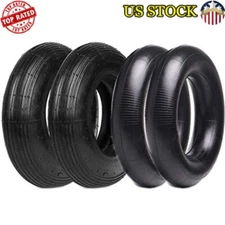4.80/4.00-8 Tire & Inner Tube Set Universal Replacement Dollies Trolleys Wagons