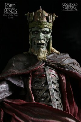 LOTR / ROTK~KING OF THE DEAD~STATUE~SIDESHOW / WETA~MIBS