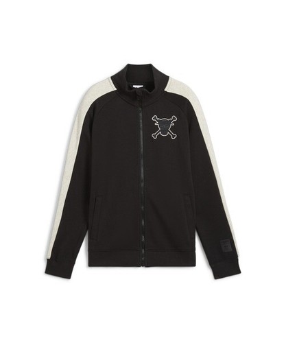 PUMA x One Piece T7 Track Jacket For Kids White Black 120~150cm New from japan - Picture 5 of 6