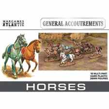 WGAWAAGA001 Wargames Atlantic General Accoutrements: Horses