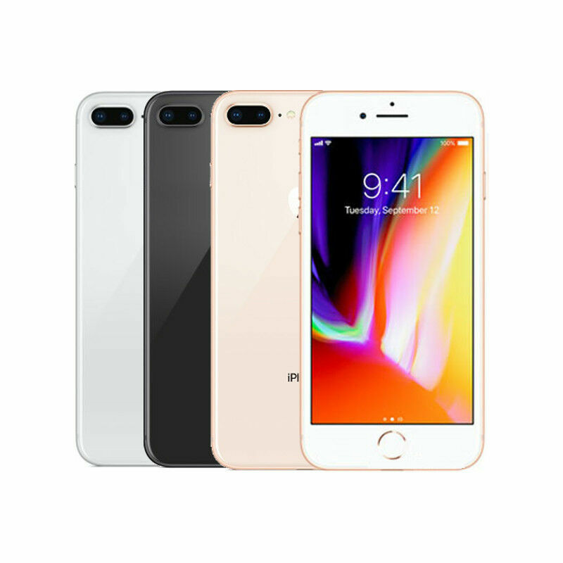 Apple iPhone 8 Plus64Gホワイト SIMフリー Apple iPhone 8 Plus Smartphone 64GB CDMA & GSM Unlocked