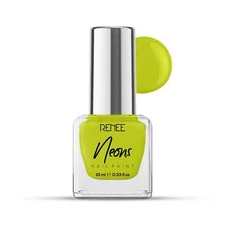 Renne Neons Nail Paint -Rich Color With Matte Effect-Shade  Yellow Beam-(10ml)