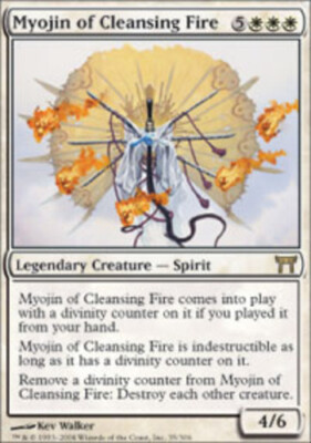 Myojin of Cleansing Fire Champions of Kamigawa Lightly Played, English - MTG