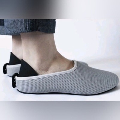 Mahabis Summer Gray Mesh Breathable Comfortable Slipper  display picture 2