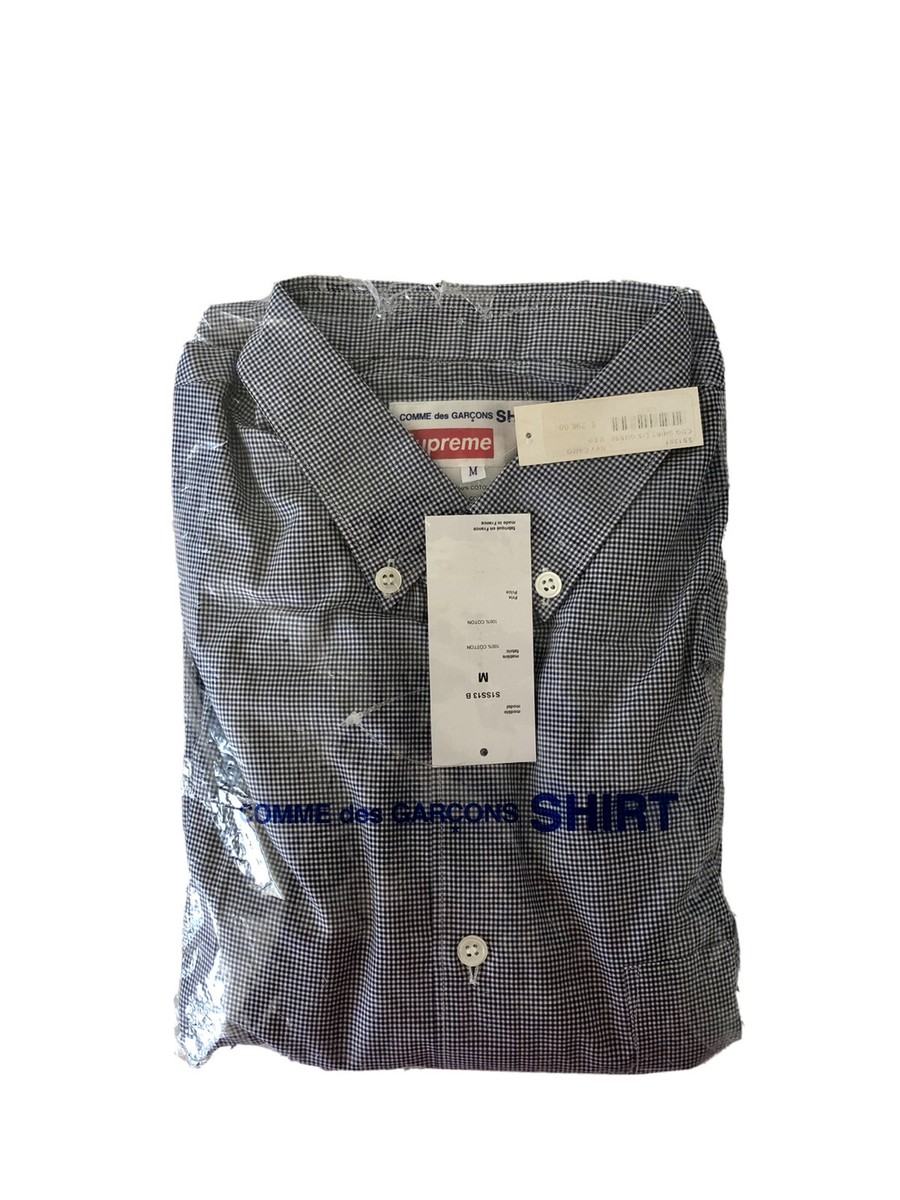 Supreme x COMME des GARÇON SHIRT Button Down Size Medium | eBay Supreme x COMME des GARÇON SHIRT Button Down Size Medium | eBay