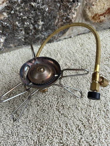 状態良好 ヴィンテージ キャンプ ハイキング ギア ストーブ ランタン ポット のこぎり 写真 - 画像5/23