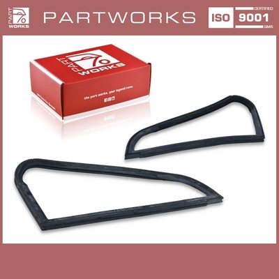 2x gasket triangle window for Porsche 911 F to -'68 sealing strip