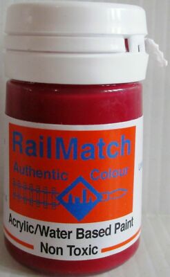 RailMatch 2255 EWS Maroon (Loco & Wagon Body Colour) Acrylic Paint 18ml Pot
