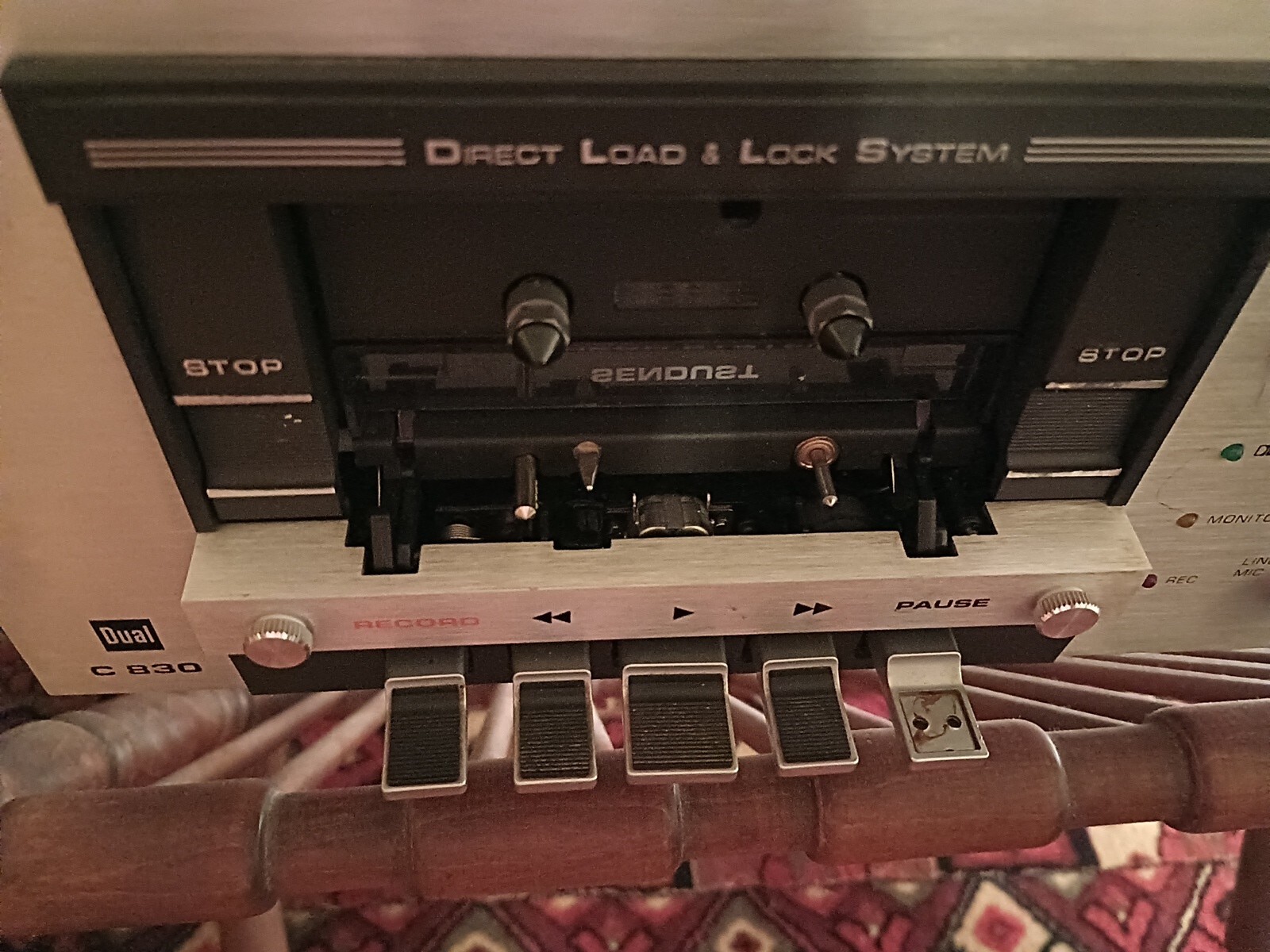 Dual C830 3 head Cassette deck Vintage eBay