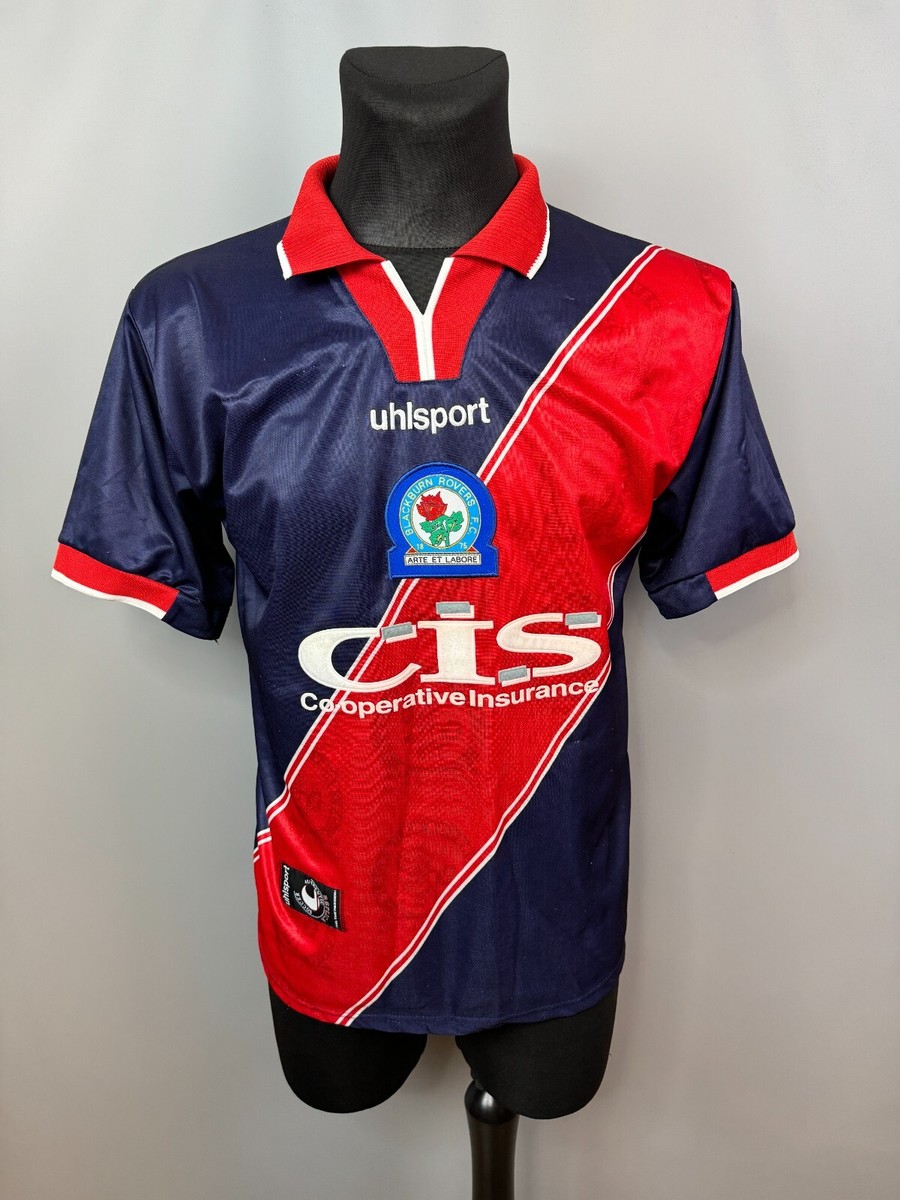 BLACKBURN ROVERS 1999 2000 THIRD SHIRT FOOTBALL SOCCER JERSEY