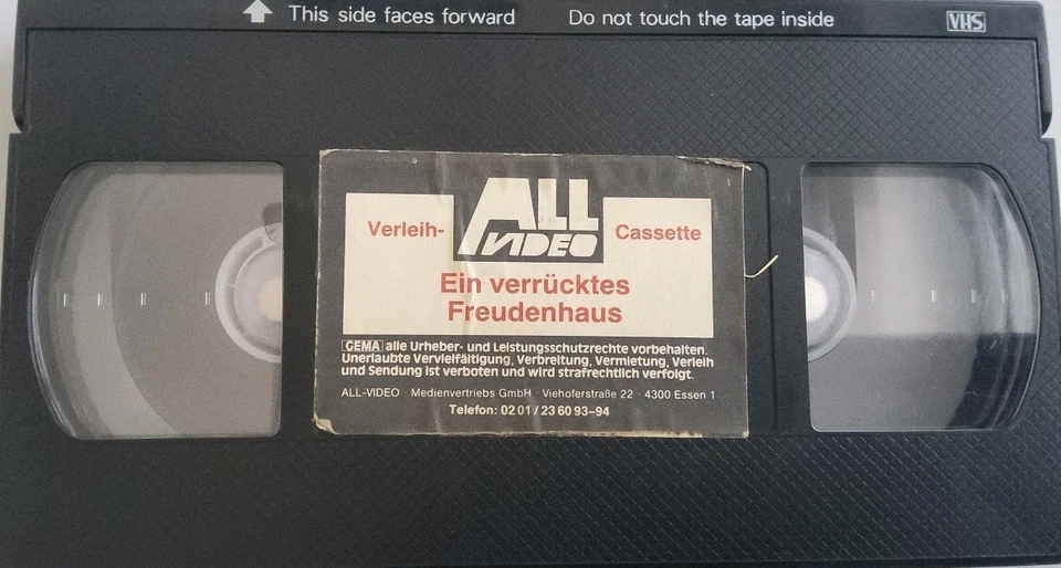 VHS Ein verrücktes Freudenhaus(1973)FSK 18 Komödie mit Mark Jones & Maggi Burton - Bild 4 von 4