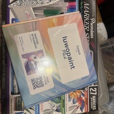 2pack Art Supplies 2 Paint By  /27 Markers In Box Unused.