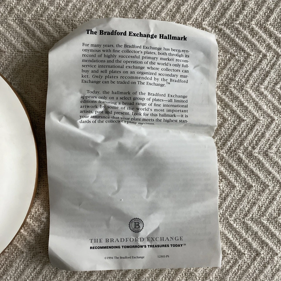 The Sultan Of Swat- Babe Ruth sports plate limited edition   - Image 4 of 4