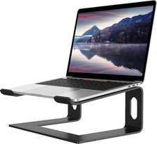 ALASHI Laptop Stand for Desk, Aluminum Computer Riser, Ergonomic Notebook Holder