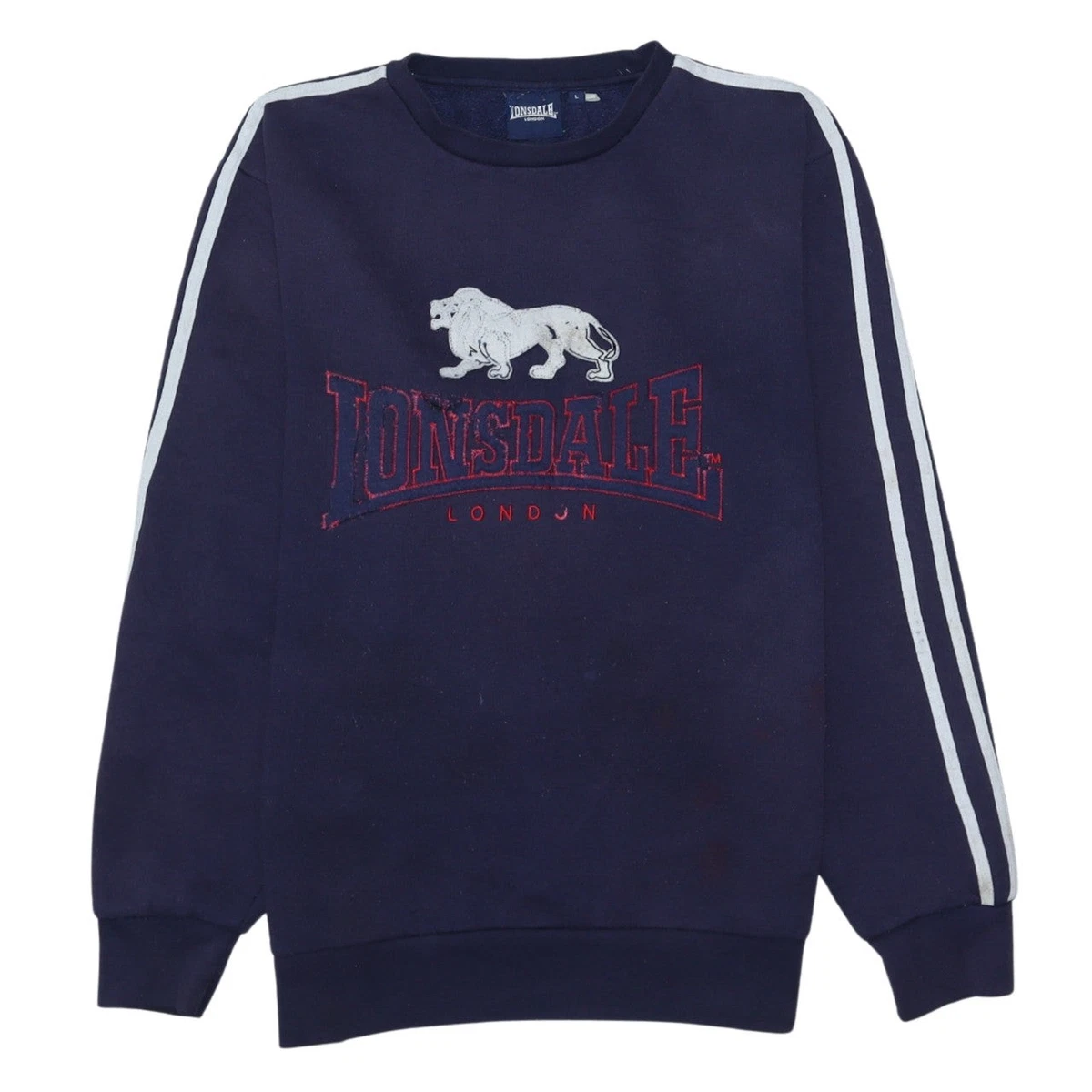 Lonsdale Heren BEICKERTON sweatshirt, geel/zwart, L
