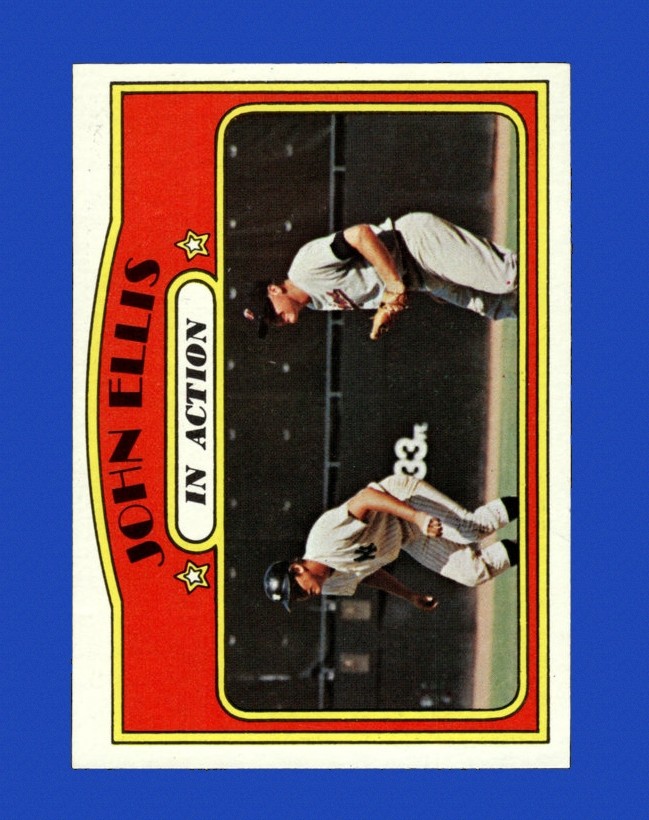 1972 Topps Set-Break # 48 John Ellis Ia NR-MINT *GMCARDS*