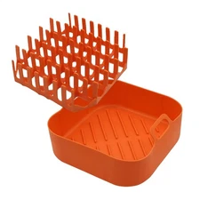 Microwave Bacon Rack Cooker Tray For Cooking Bar Crisp Meal Breakfast