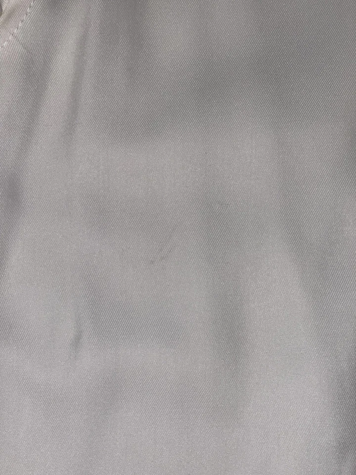 Camisa Tommy Bahama Para Hombre Mediana Marfil 100% Seda Campamento Abotonada Manga Corta Lazo Foto 4 de 4