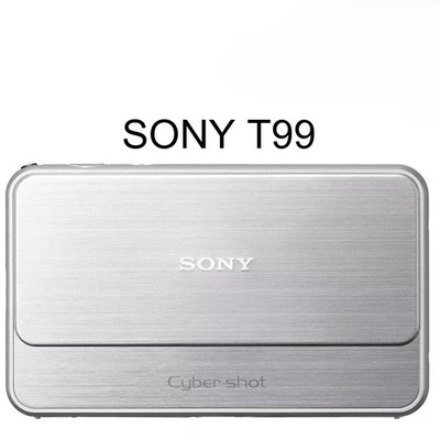 SONY Cyber Shot DSC-T99 CCD 14.1MP 4x Optical Zoom Digital Camera-Silver