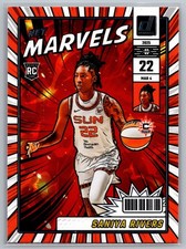 💎 2025 WNBA Panini Donruss - Saniya Rivers #5 Net Marvels RC- Connecticut Sun