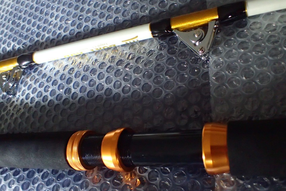 Heavy Saltwater Trolling Rod Conventional Boat Fishing YIYI Pole 165cm ...