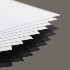 1 x A4 (30cm x 21cm) Styrene High Impact Polystyrene Sheet Various Thicknesses