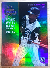 Luis Castillo /25 💥 2003 Donruss Champions - Refractor - Marlins