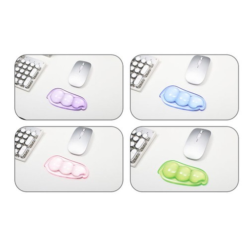 New Silicone Dutch Bean Mouse Pad Wrist Rest Cooling Hand Pillow Office And Home - Picture 6 of 17