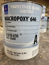 Sherwin Williams Macropoxy 646 Part “A” Fast Cure Industrial Epoxy/ Black
