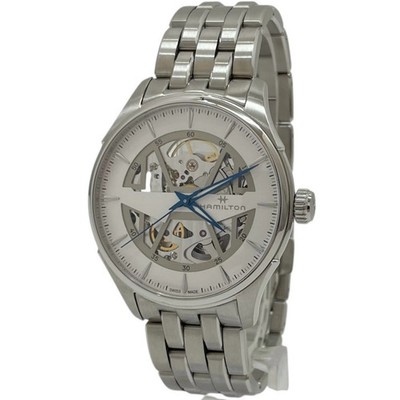 HAMILTON | Hamilton JAZZMASTER Skeleton Auto Watch White x Silver [Owari Komaki