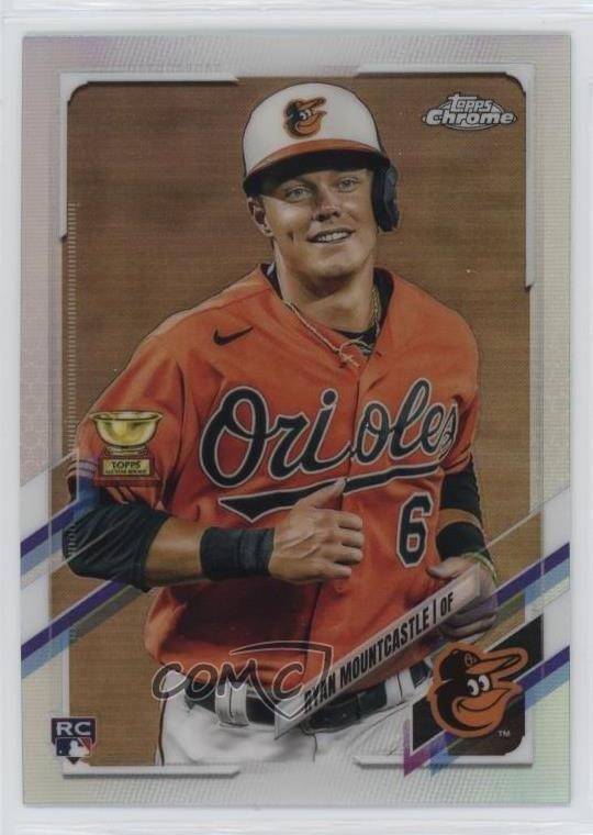 2021 Topps Chrome Refractor Ryan Mountcastle #63 09wc