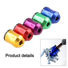 3-in-1 Magnetic Screwdriver Bit Holder Aluminum Universal Hex Screw Magnet Ring.