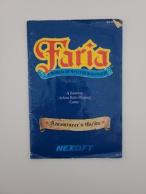 Faria: A World of Mystery and Danger NES Cib Authentic & Tested