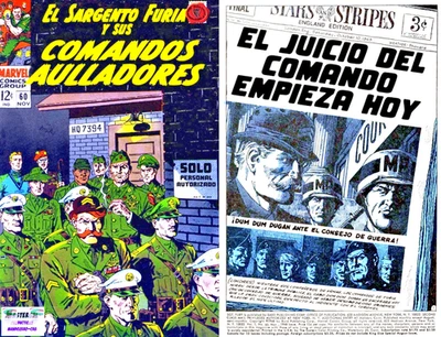 El Sargento Furia y sus Comandos Colección Completa A Color COMICS 175 Revistas - Image 1 of 4