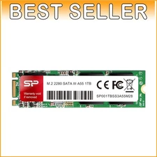 Silicon Power 1TB A55 M.2 SATA SSD - Compact Internal Drive for Fast Upgrades